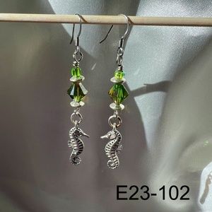 Seahorse Antics earrings